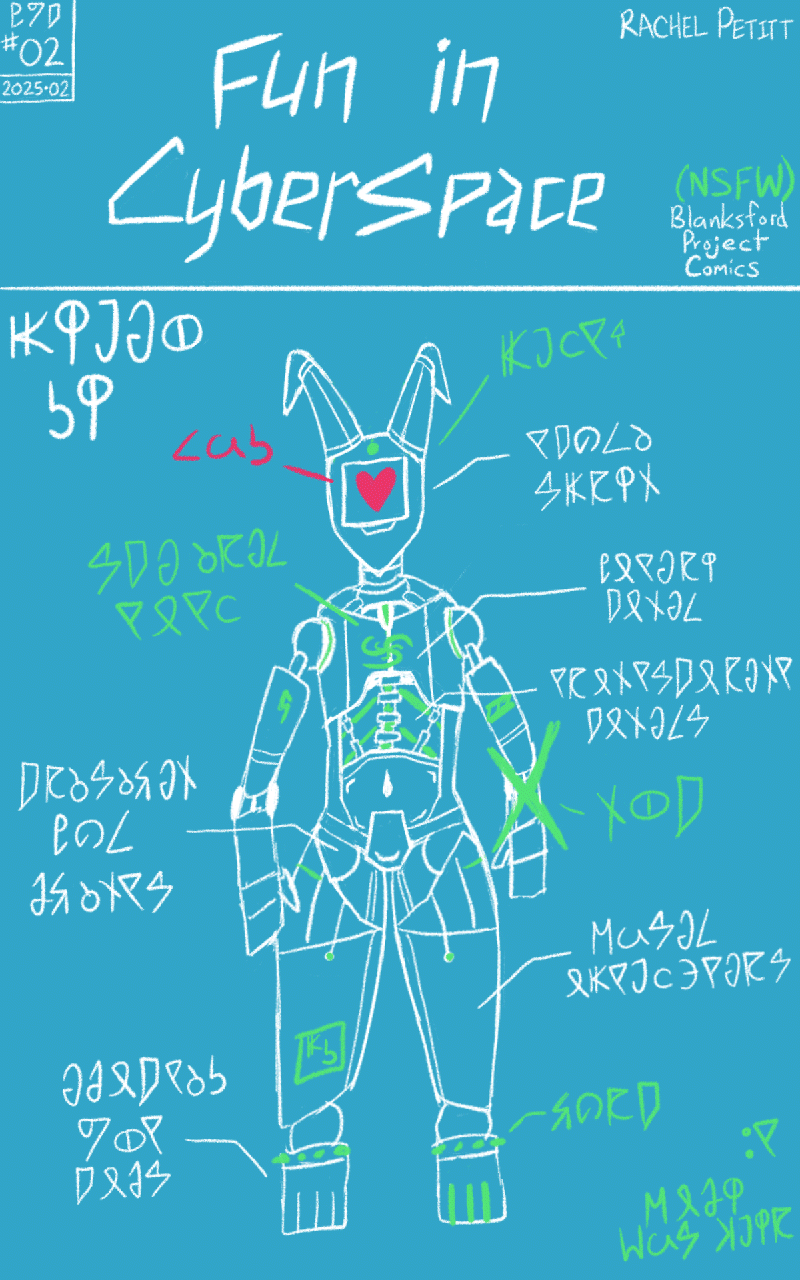 Fun in CyberSpace Comic Cover